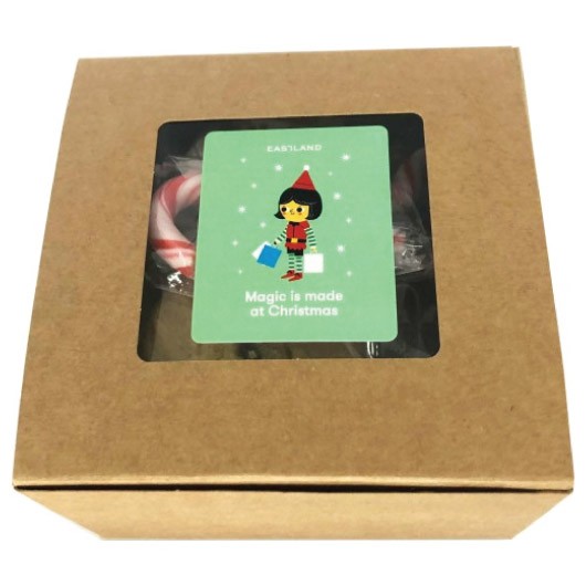 Promotional Small Xmas Kraft Care Packages